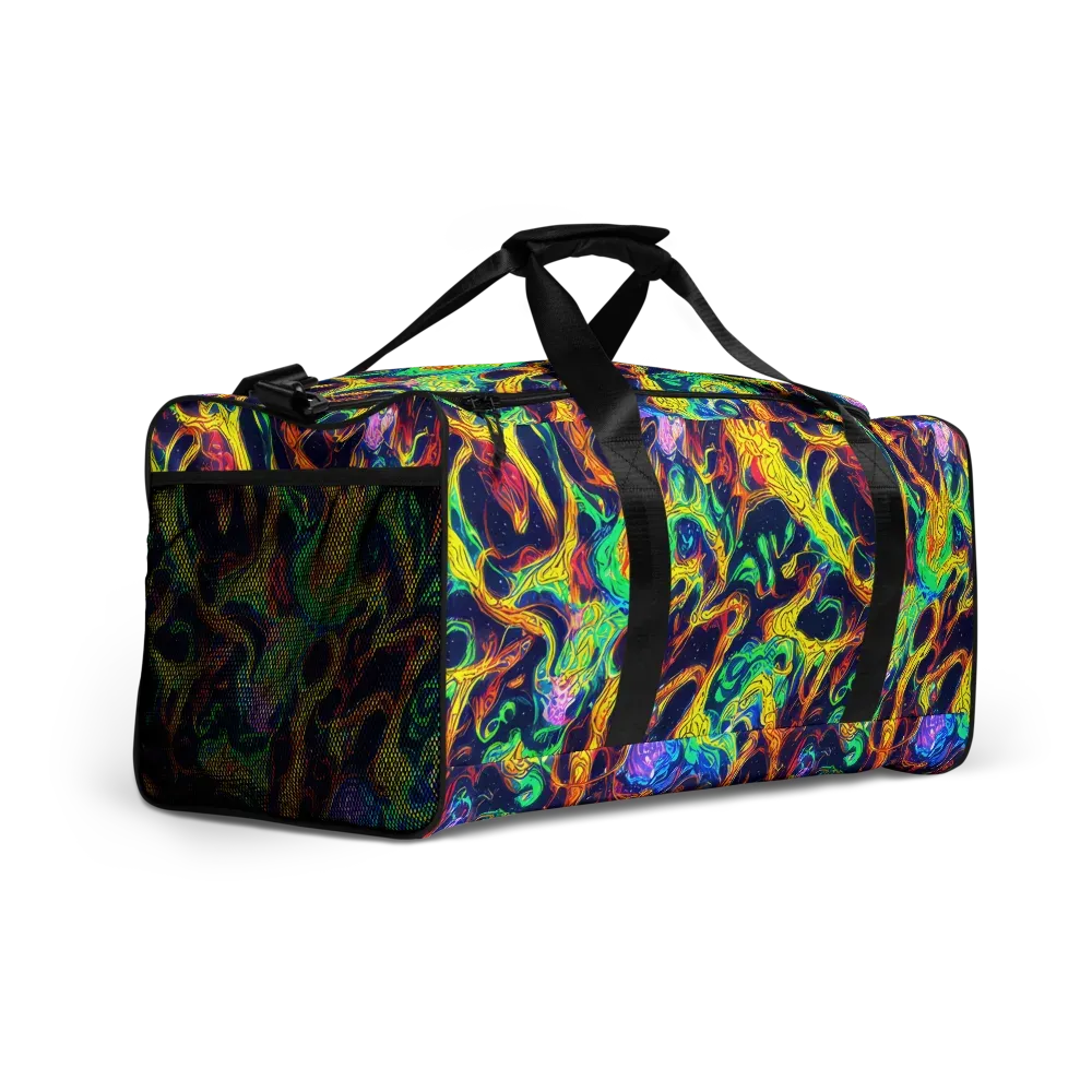 Fever Dream Galaxy on Duffle Bag — Right Front