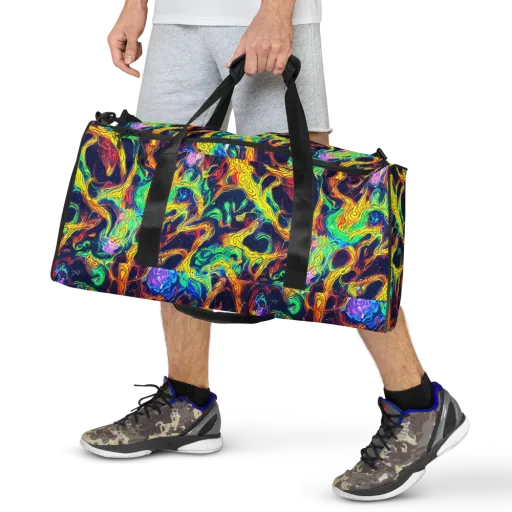 Fever Dream Galaxy on a Duffle Bag