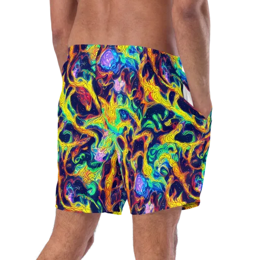 Fever Dream Galaxy on a Swim Trunks