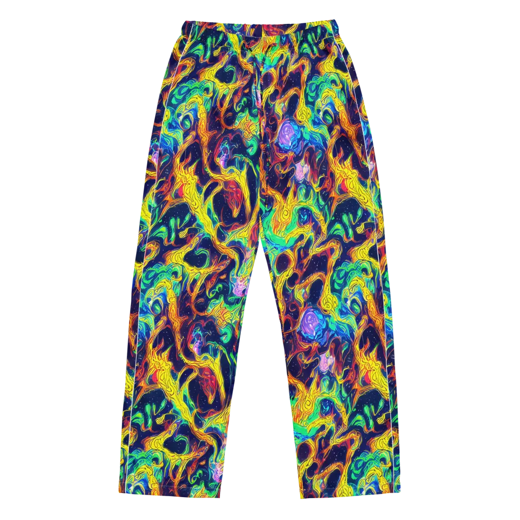 Fever Dream Galaxy on Women's Pajama Pants — Front