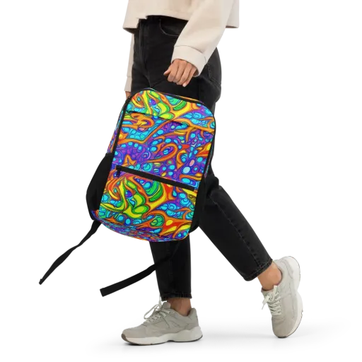Kaleido Riptide on a Utility Backpack