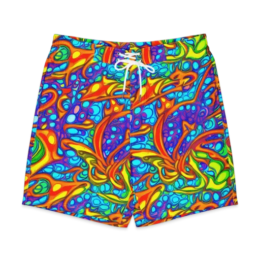 Kaleido Riptide on a Men's Board Shorts