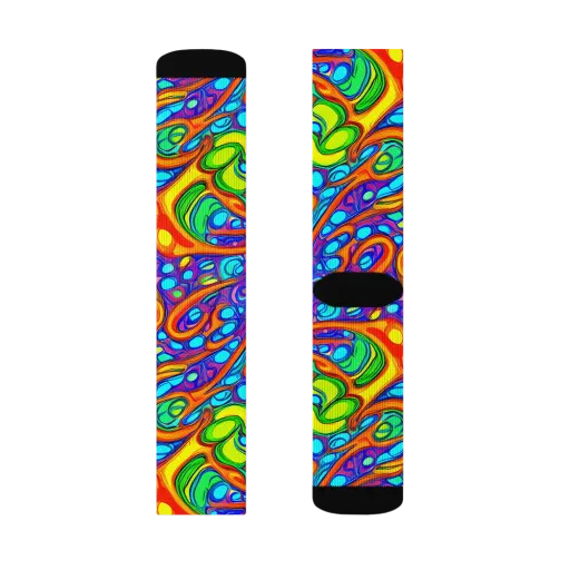 Kaleido Riptide on a Socks
