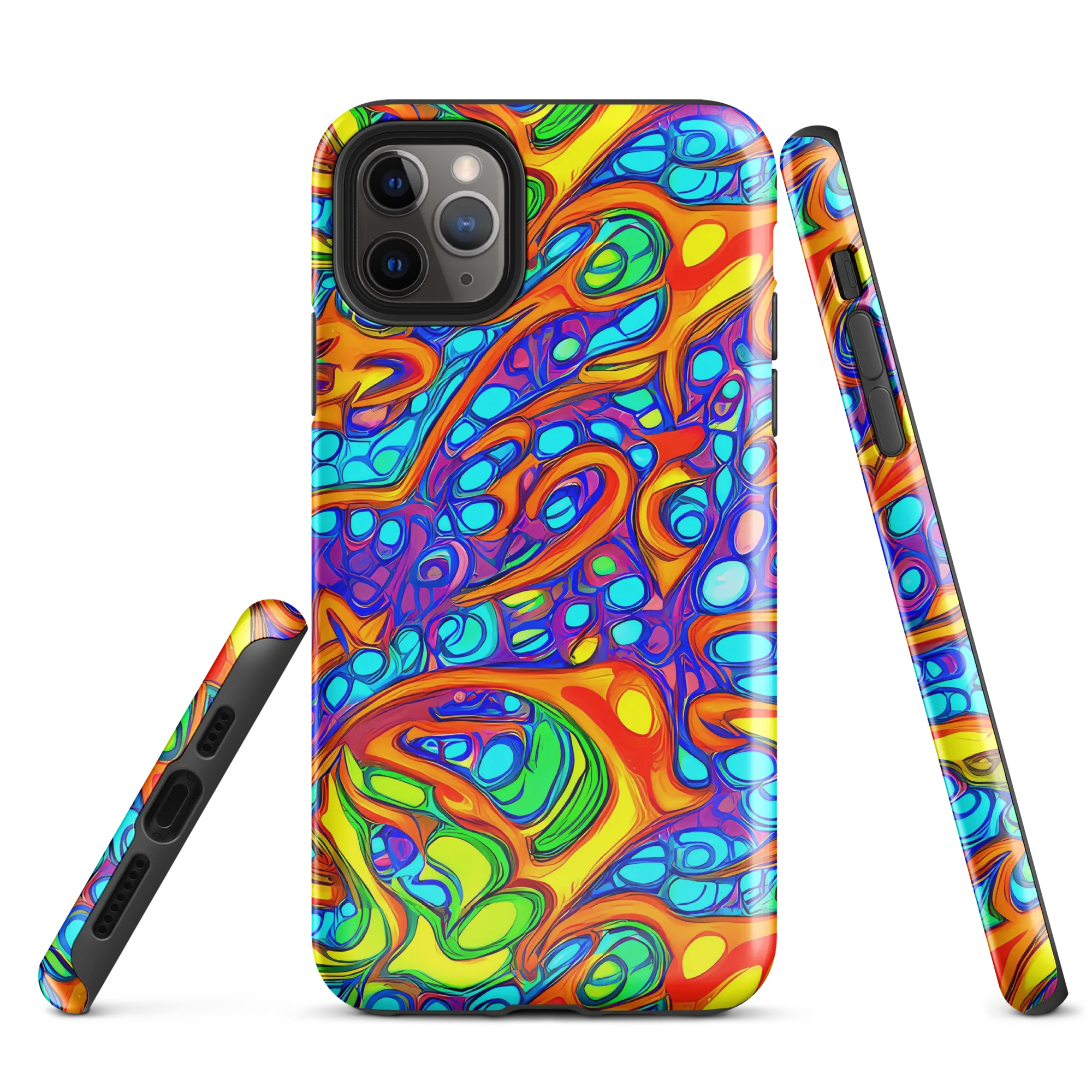 Kaleido Riptide on Tough Case for iPhone® — Front