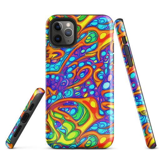 Kaleido Riptide on a Tough Case for iPhone®