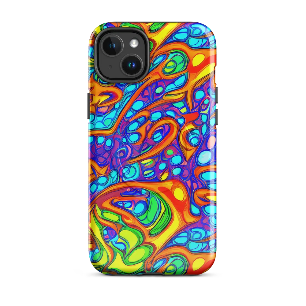 Kaleido Riptide on MagSafe Tough Case for iPhone® — Front