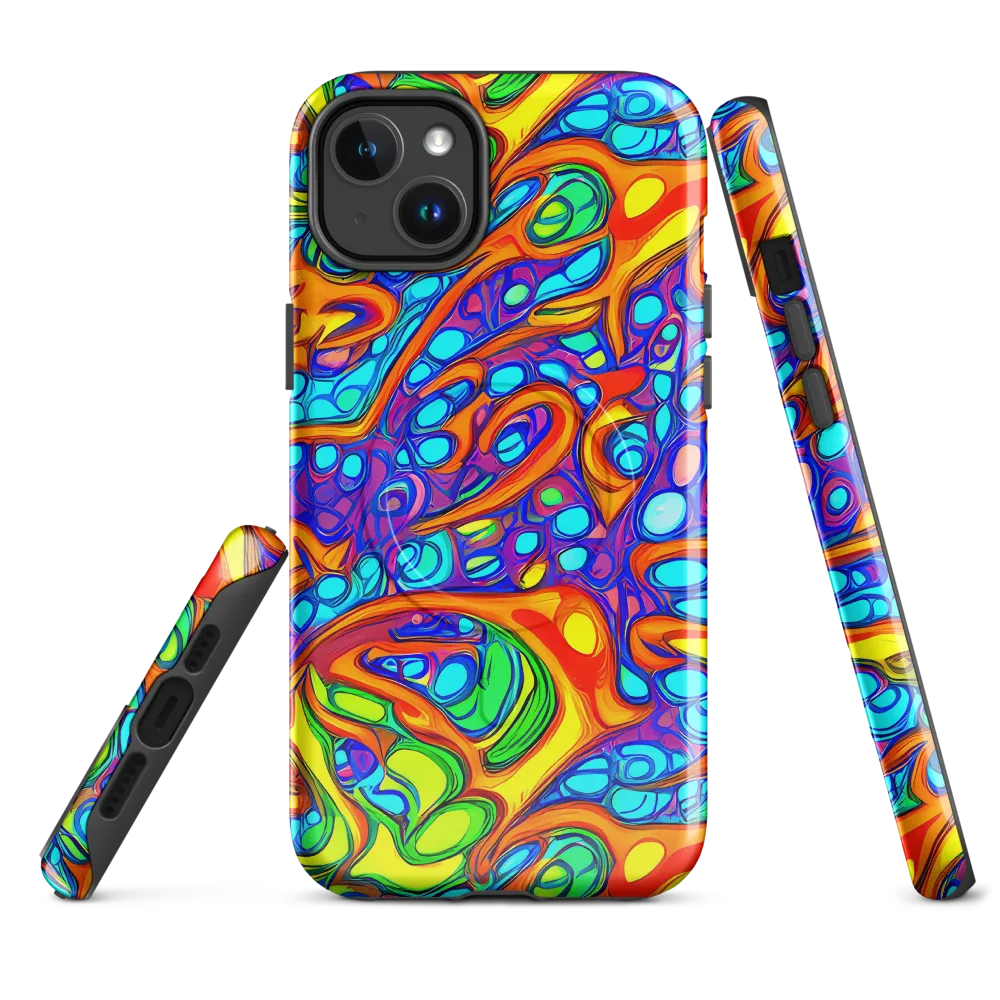 Kaleido Riptide on MagSafe Tough Case for iPhone® — Front