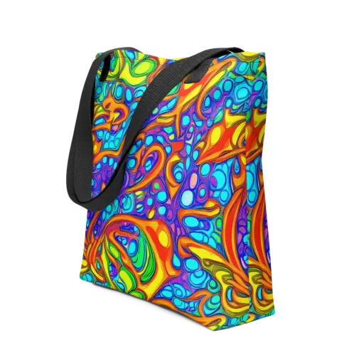 Kaleido Riptide on a Tote Bag