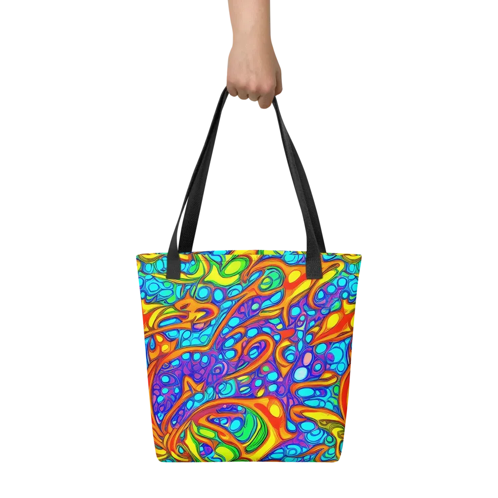 Kaleido Riptide on Tote Bag — Front