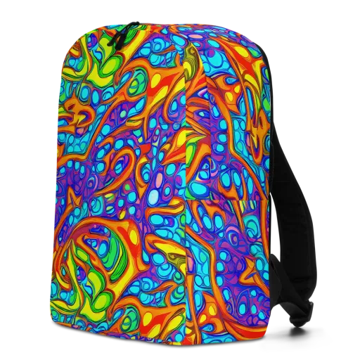 Kaleido Riptide on a Minimalist Backpack
