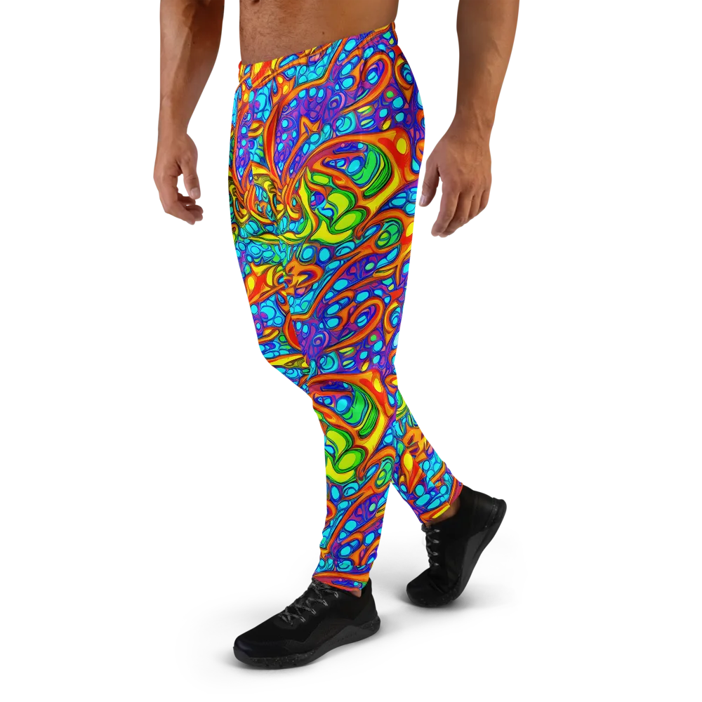 Kaleido Riptide on Men's Joggers — Left