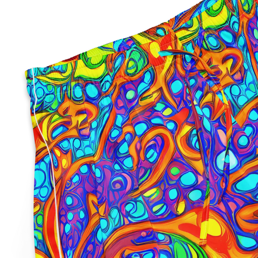 Kaleido Riptide on Women's Pajama Shorts — Product details