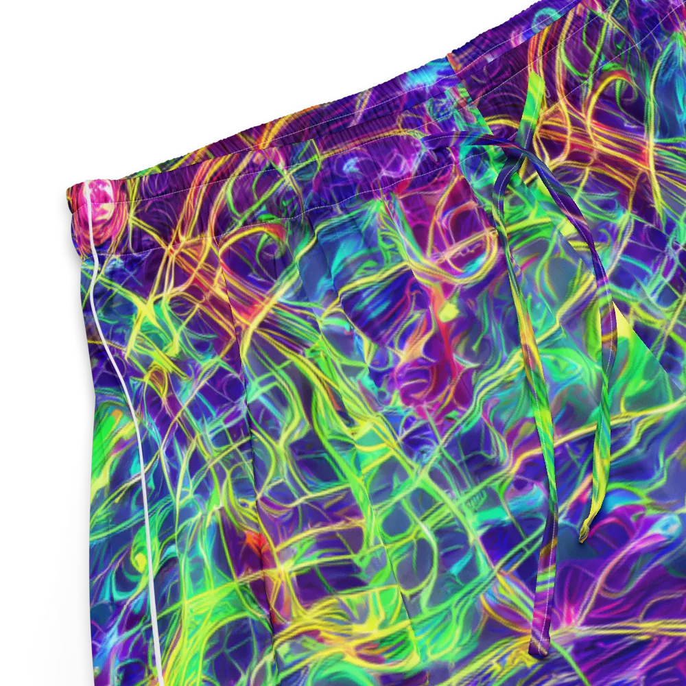 Fluorescent Vines on Women's Pajama Shorts — Product details
