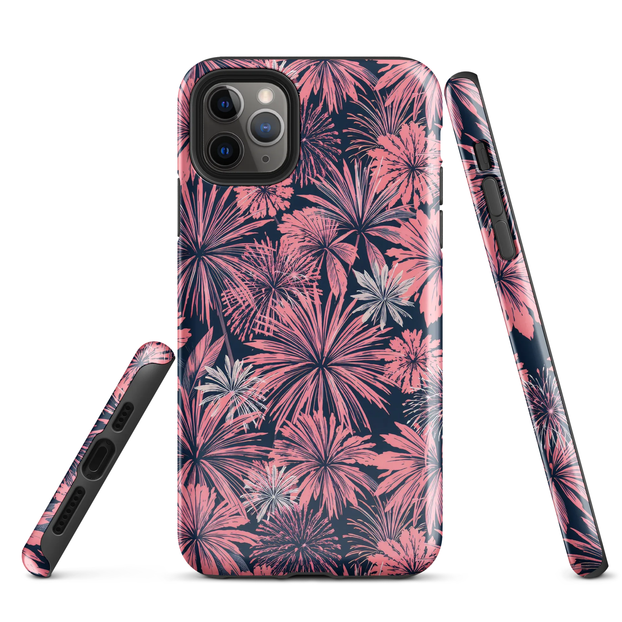 Midnight Coral Garden on Tough Case for iPhone® — Front