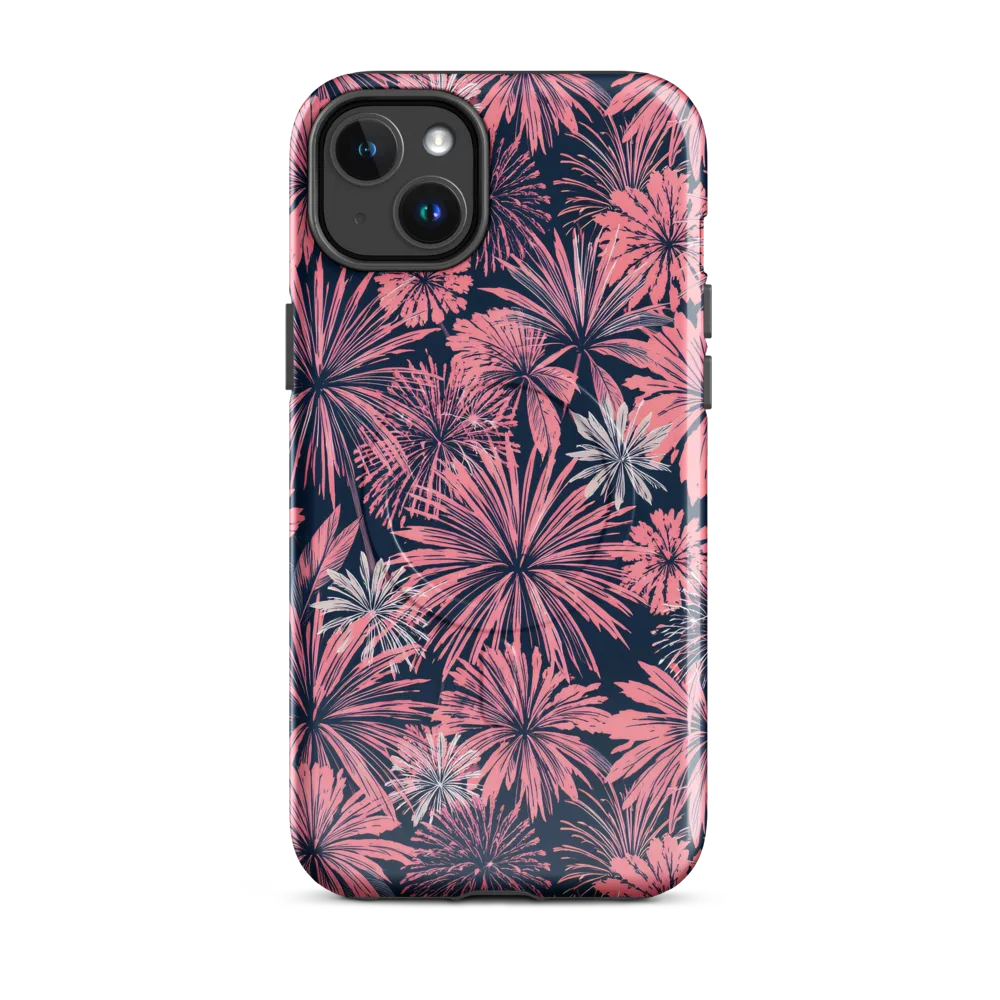 Midnight Coral Garden on MagSafe Tough Case for iPhone® — Front