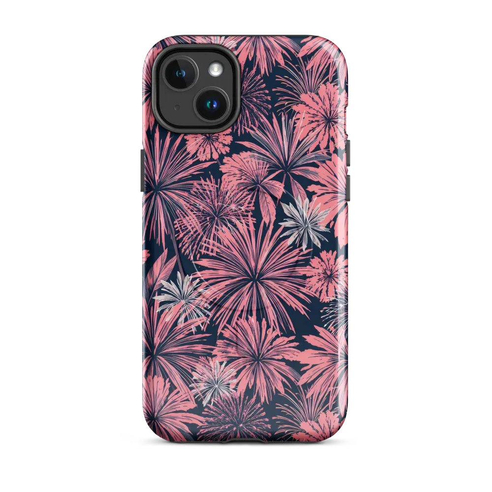 Midnight Coral Garden on MagSafe Tough Case for iPhone® — Front
