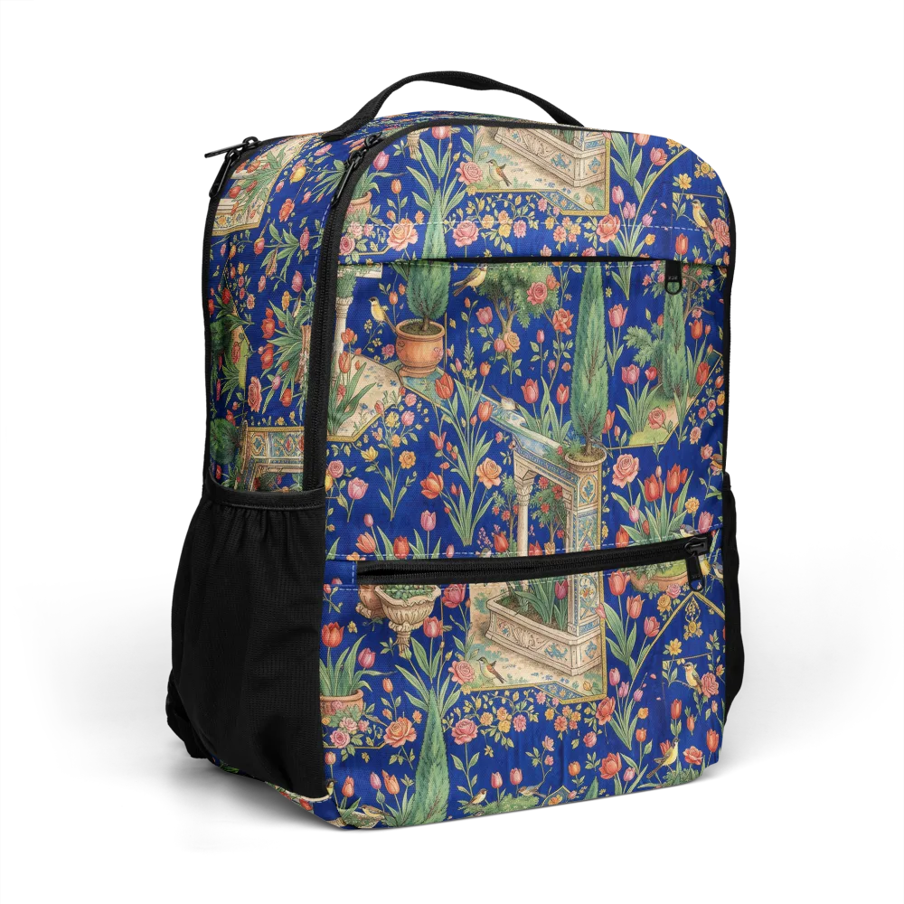 Cypress Aviary on Utility Backpack — Right Front