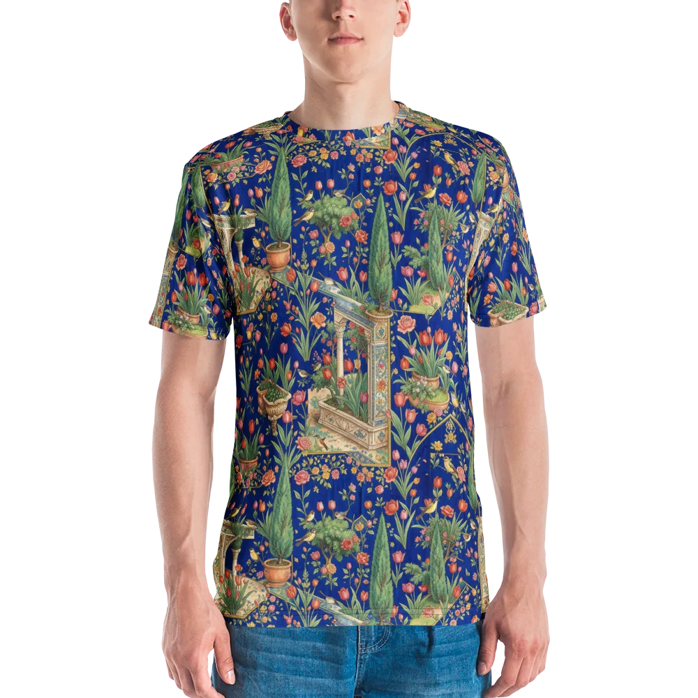 Cypress Aviary on Men's Crew Neck T-Shirt — Front