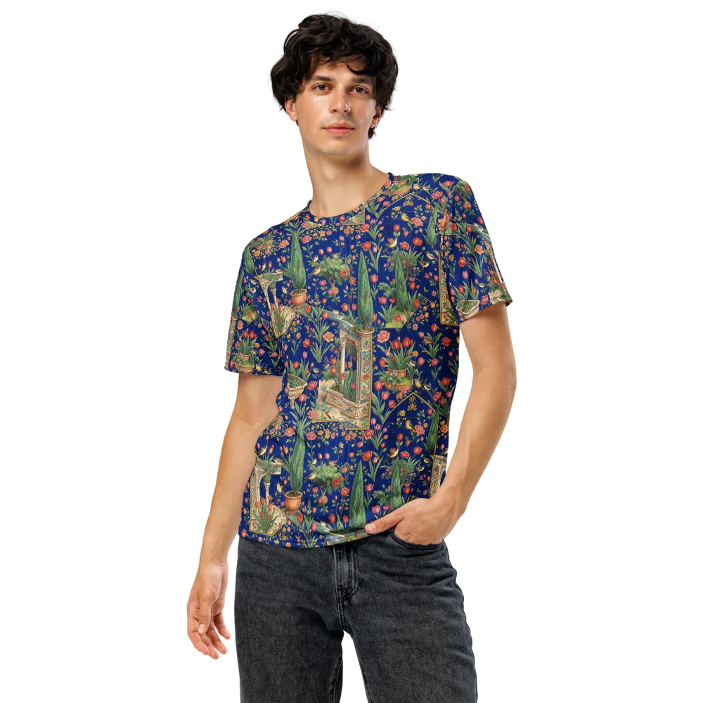 Cypress Aviary on Men's Crew Neck T-Shirt — Front