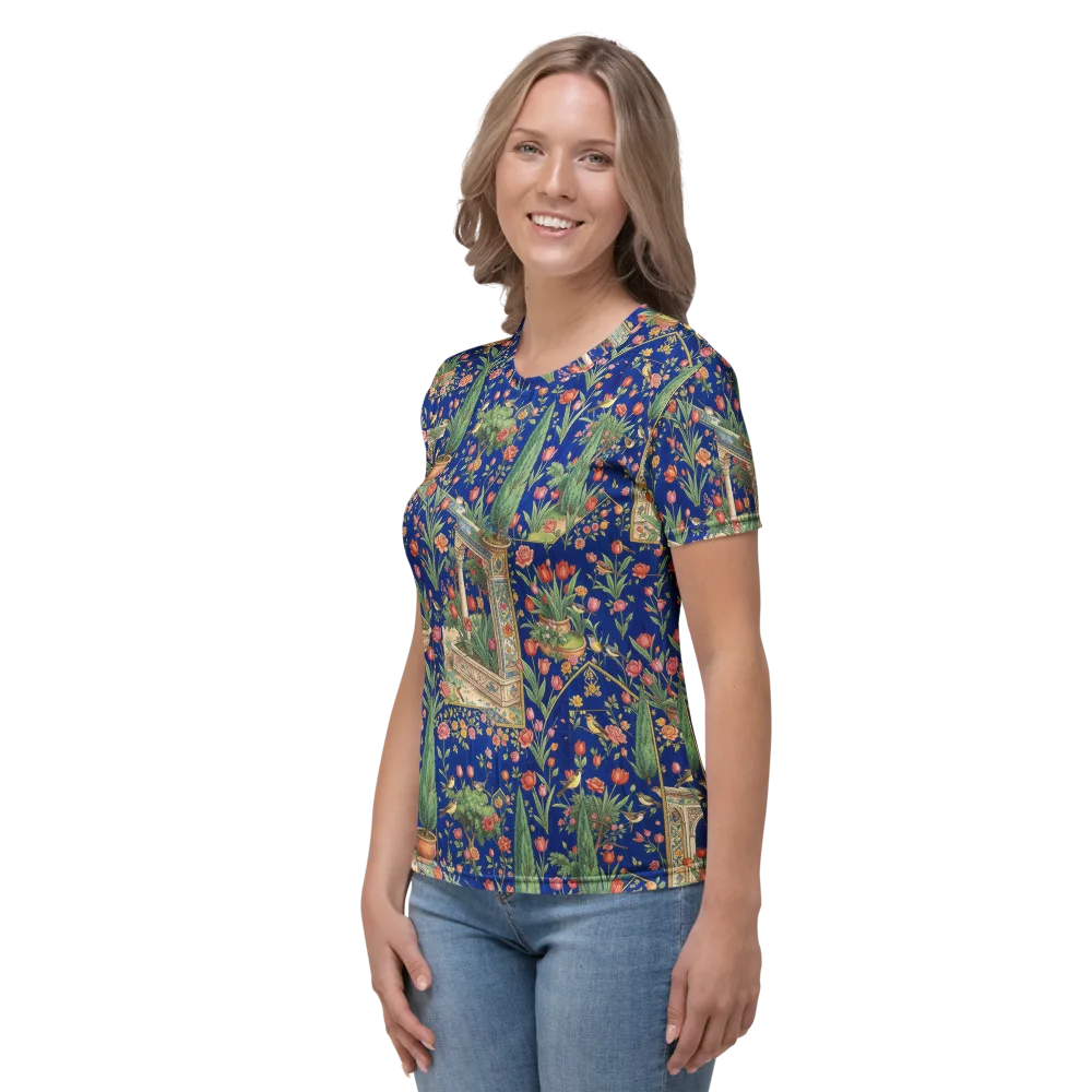 Cypress Aviary on Women's Crew Neck T-Shirt — Left