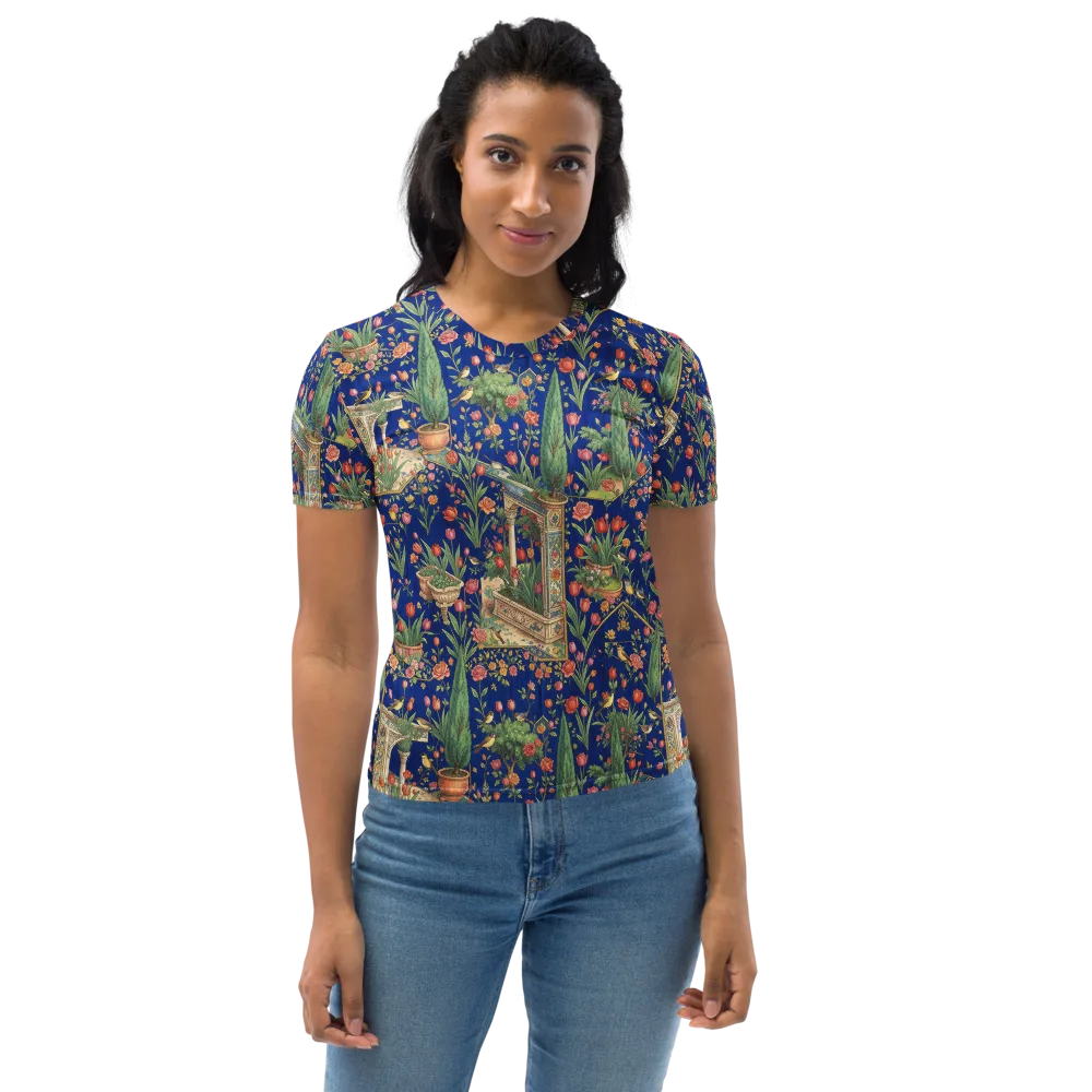 Cypress Aviary on Women's Crew Neck T-Shirt — Front