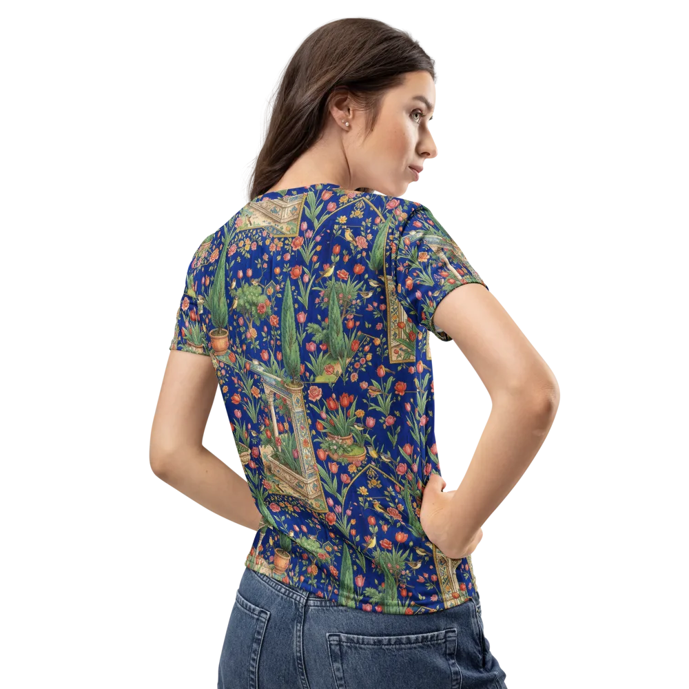Cypress Aviary on Women's Crew Neck T-Shirt — Back