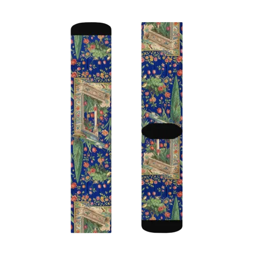 Cypress Aviary on a Socks