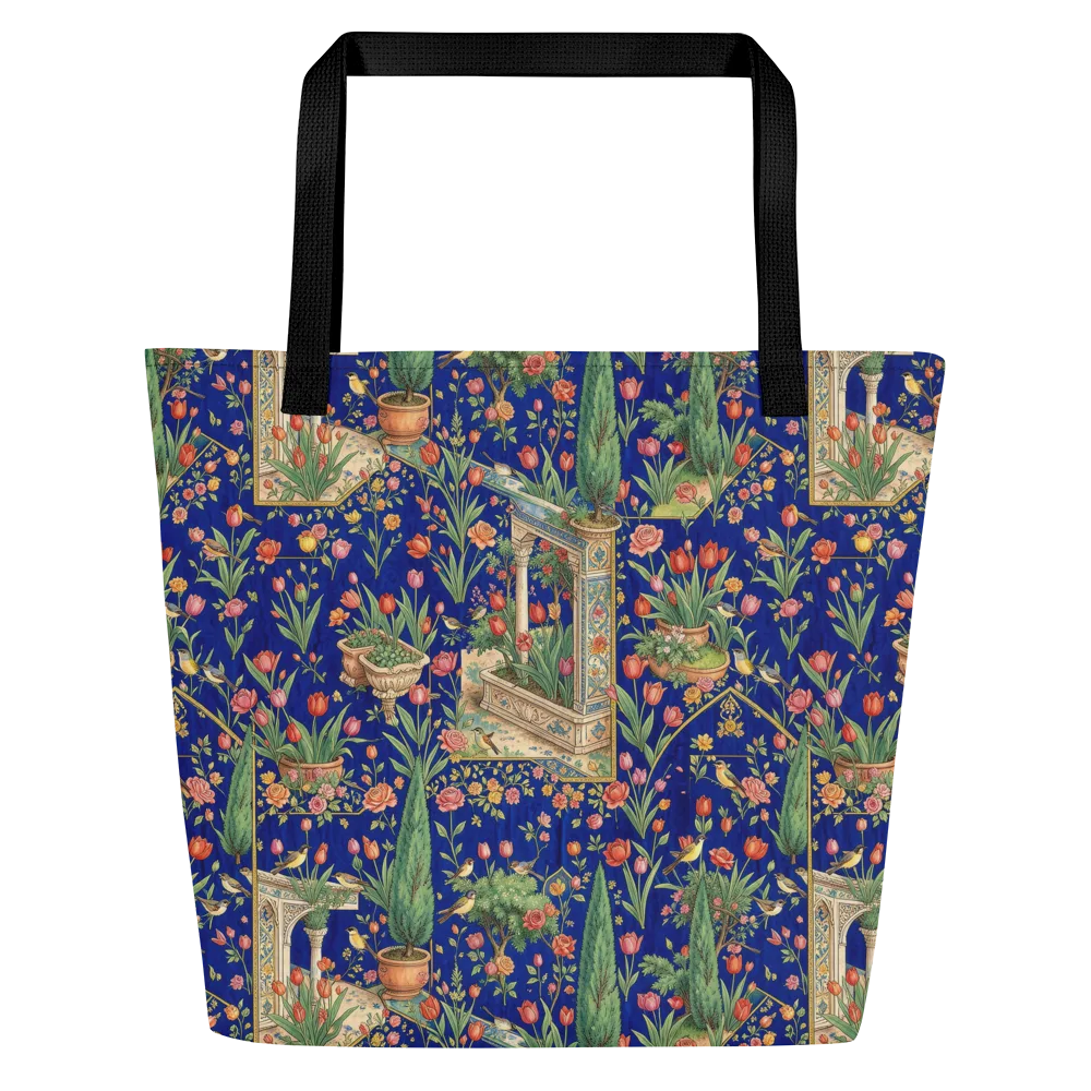 Cypress Aviary on Large Tote Bag W/ Pocket — Front