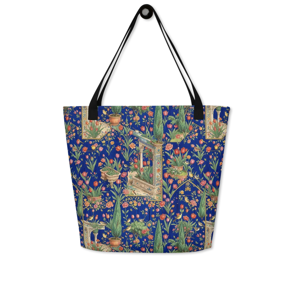 Cypress Aviary on Large Tote Bag W/ Pocket — Front