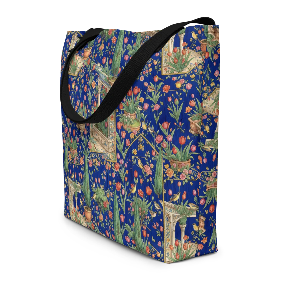 Cypress Aviary on Large Tote Bag W/ Pocket — Front