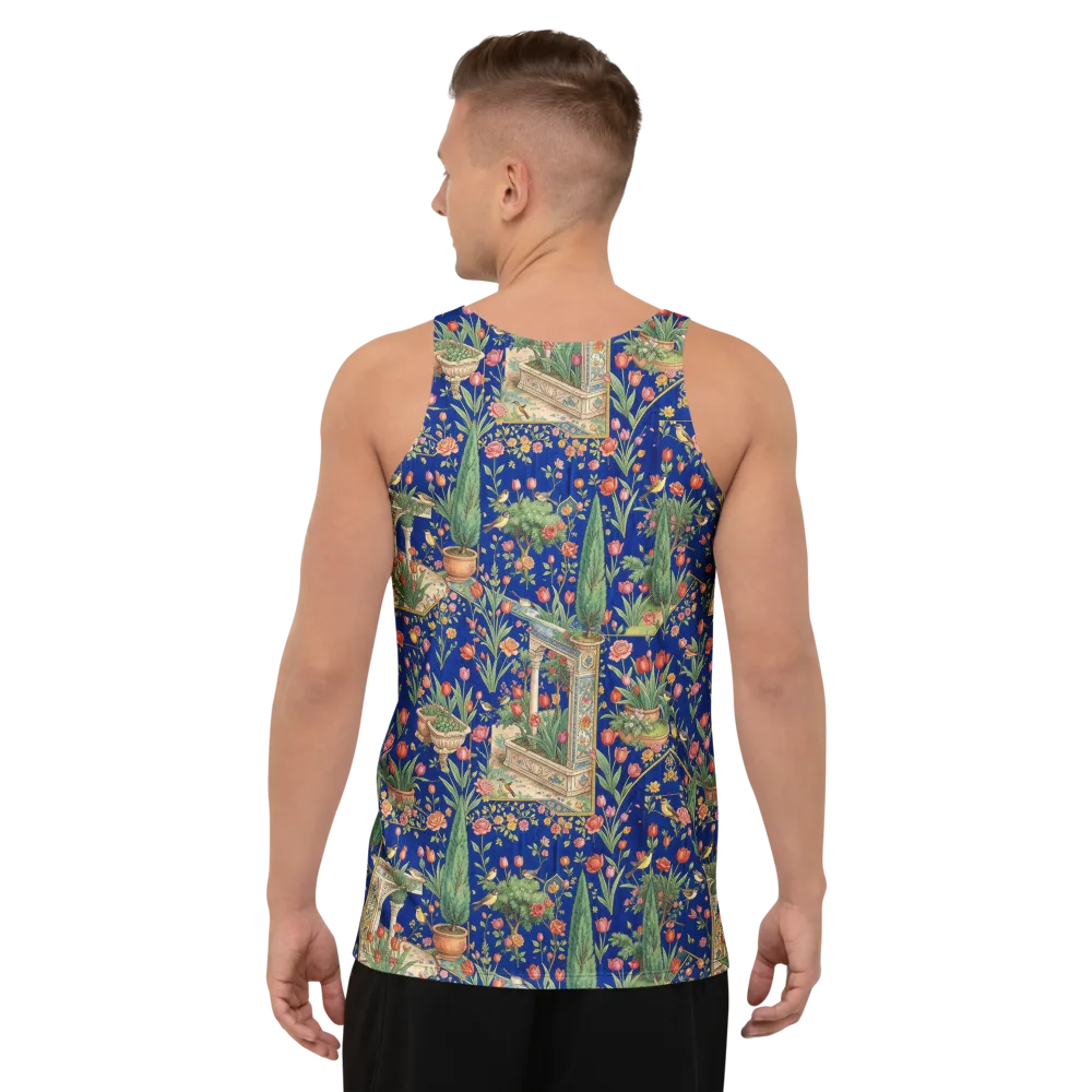 Cypress Aviary on Men's Tank Top — Back