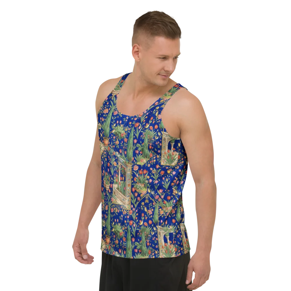 Cypress Aviary on Men's Tank Top — Left Front
