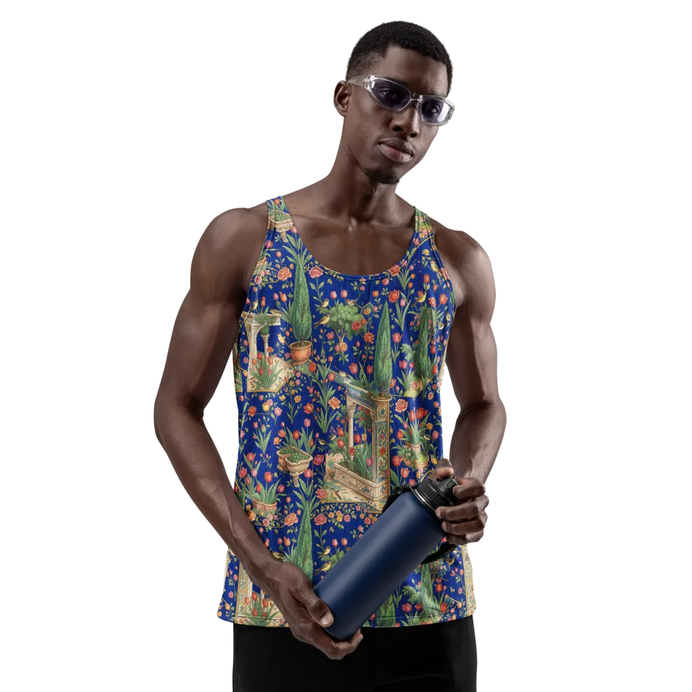Cypress Aviary on Men's Tank Top — Front