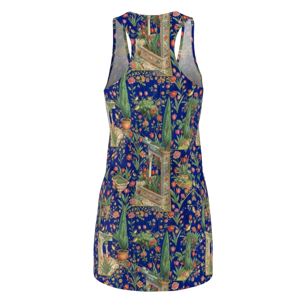 Cypress Aviary on Racerback Dress — Back