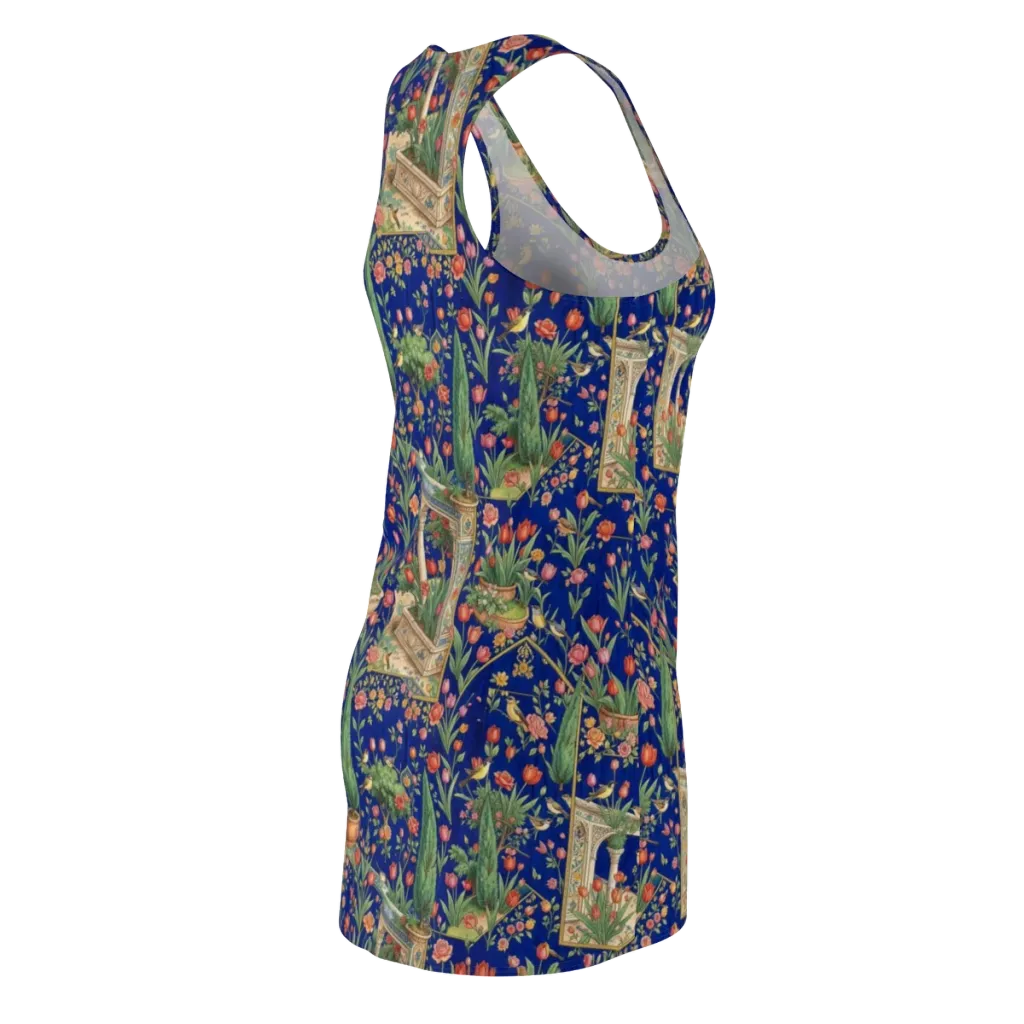 Cypress Aviary on Racerback Dress — Back Side