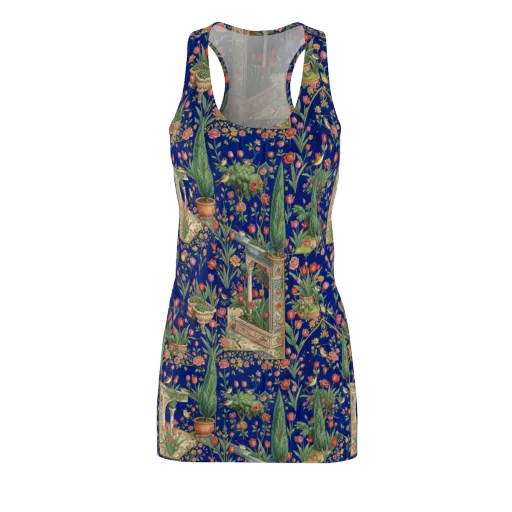 Cypress Aviary on a Racerback Dress
