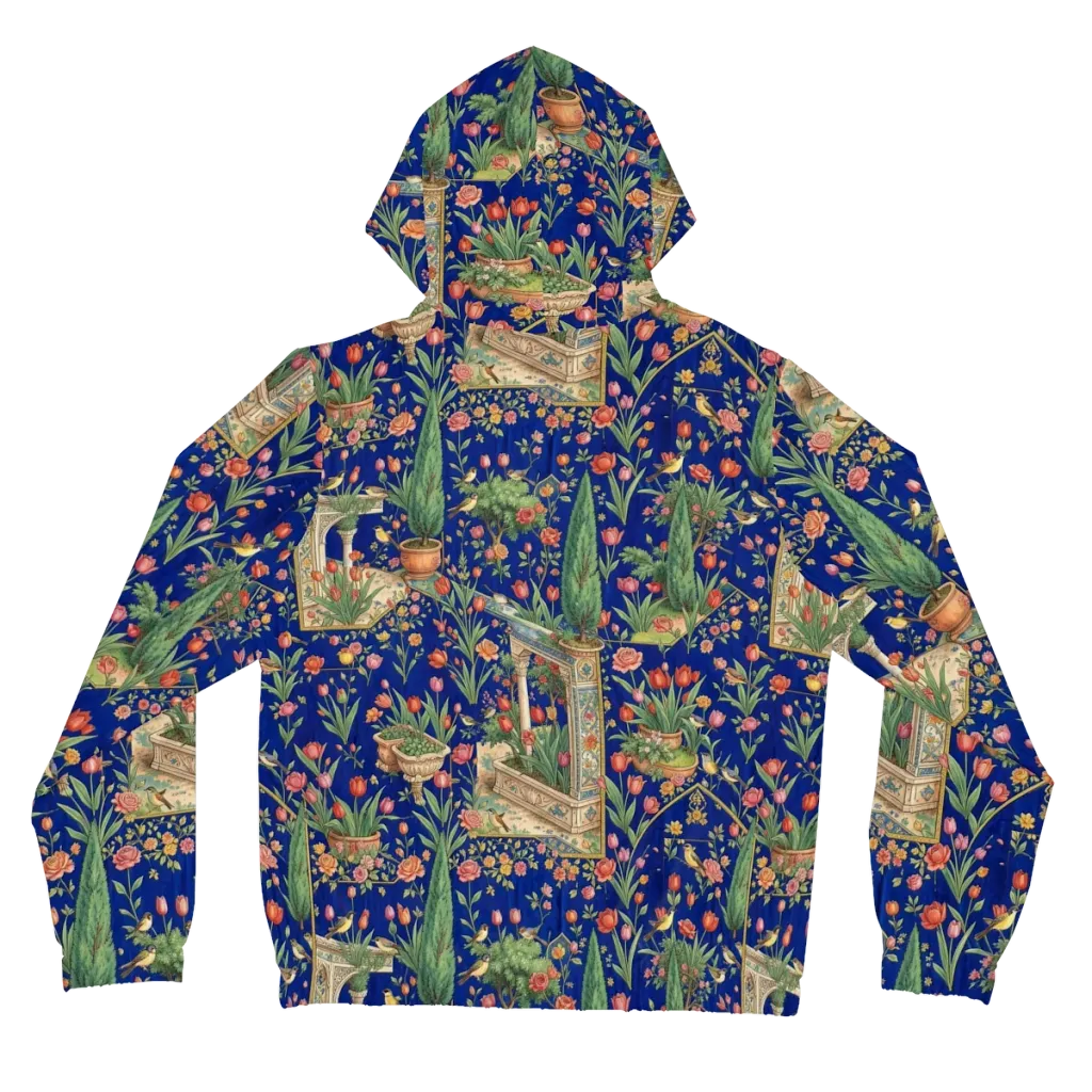 Cypress Aviary on Women's Full-Zip Hoodie — Back