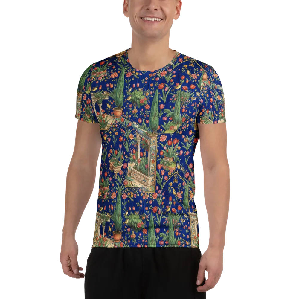 Cypress Aviary on Men's Athletic T-Shirt — Front