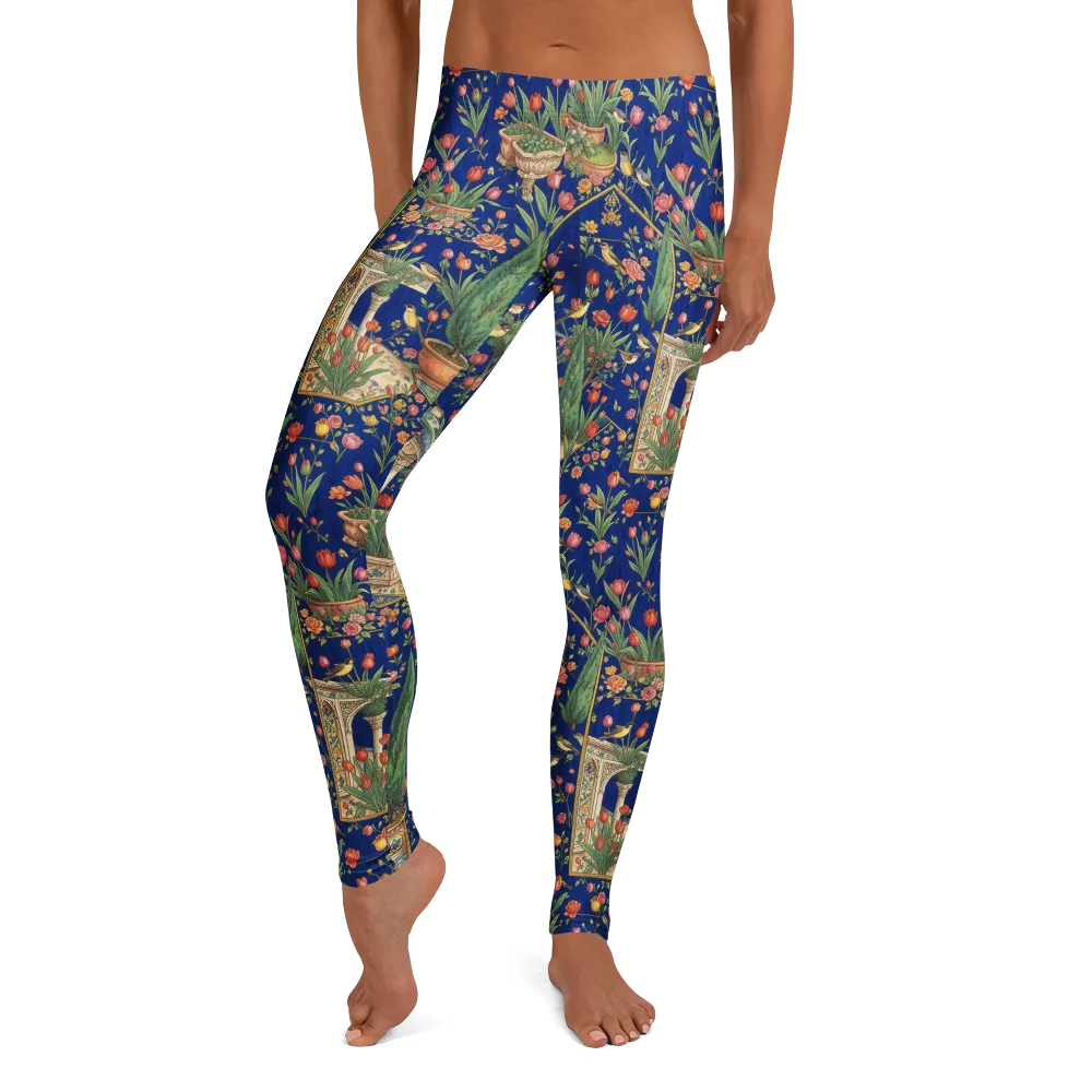 Cypress Aviary on Leggings — Front