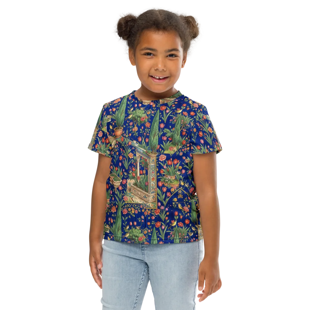 Cypress Aviary on Kids Crew Neck T-Shirt — Front