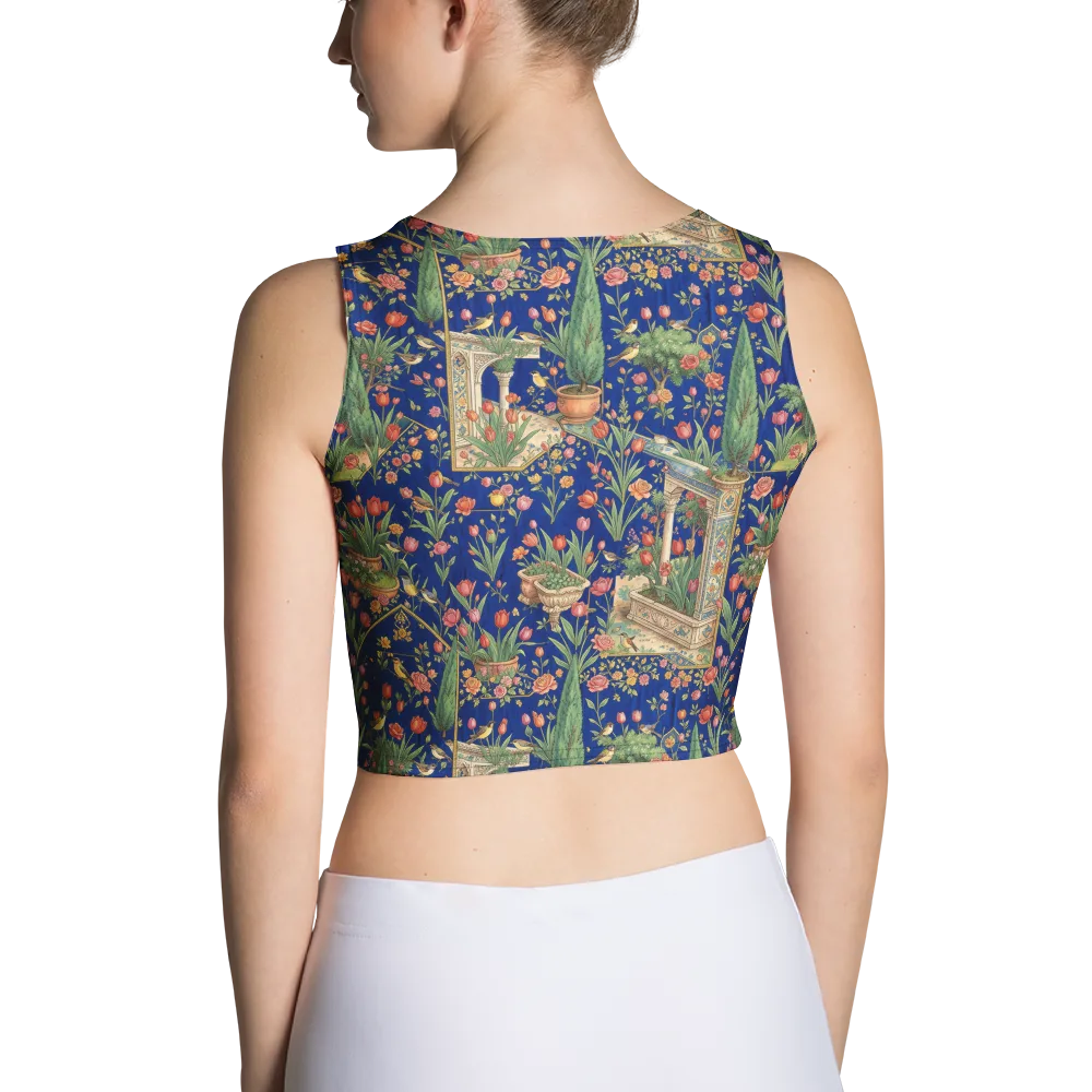 Cypress Aviary on Crop Top — Back