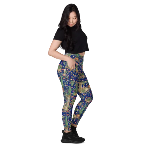 Cypress Aviary on a Leggings with Pockets