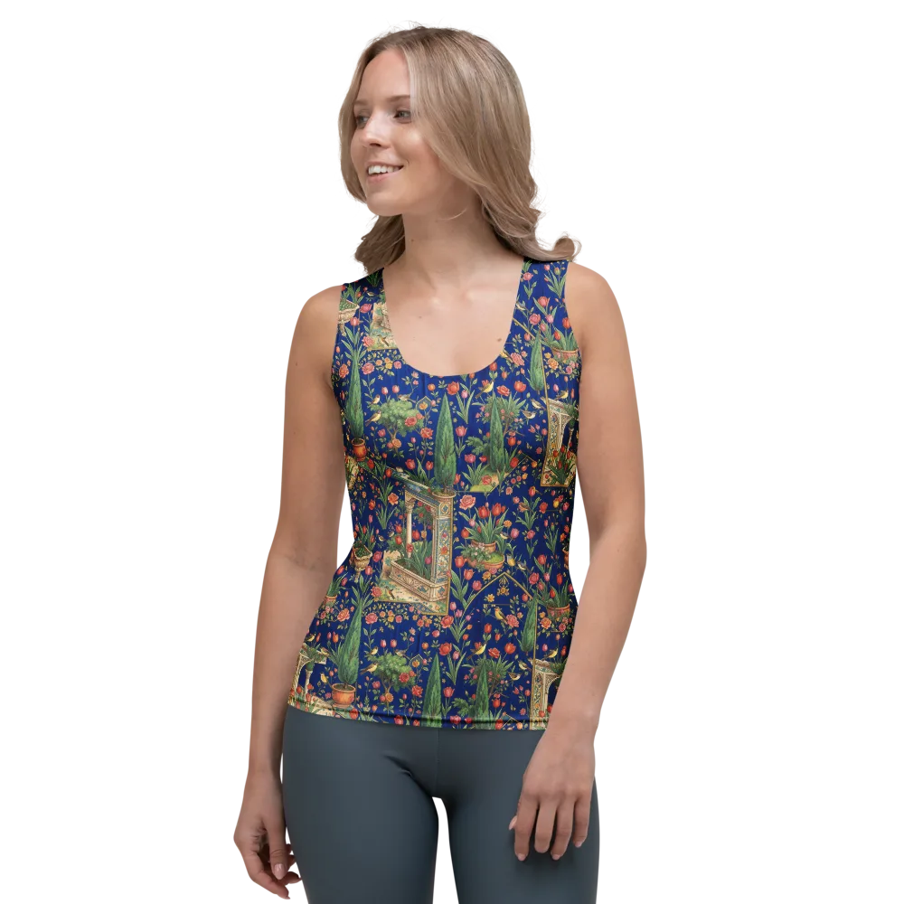 Cypress Aviary on Women's Tank Top — Front