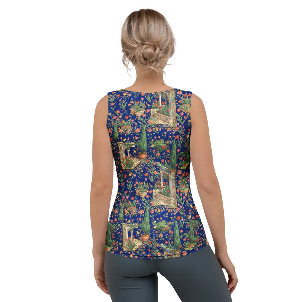 Cypress Aviary on Women's Tank Top — Back