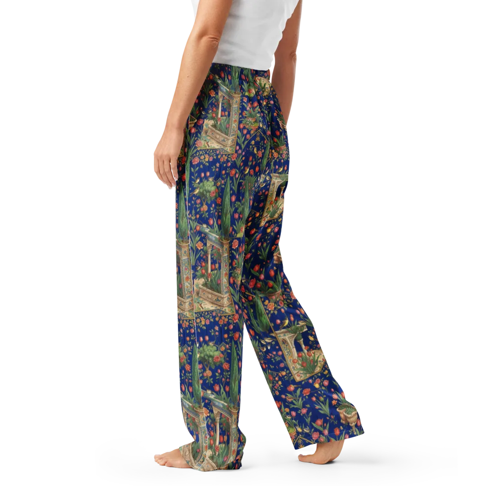 Cypress Aviary on Women's Pajama Pants — Left