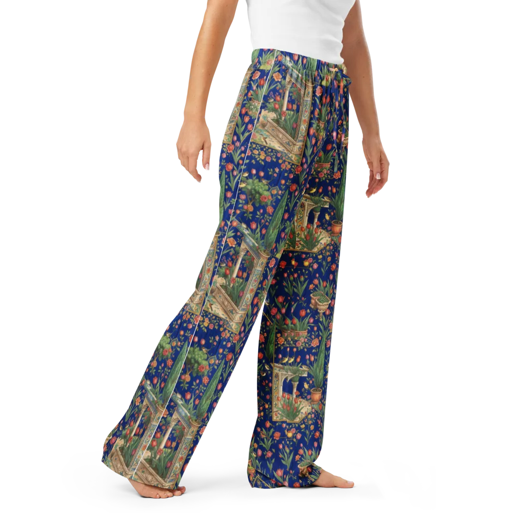 Cypress Aviary on Women's Pajama Pants — Right Front