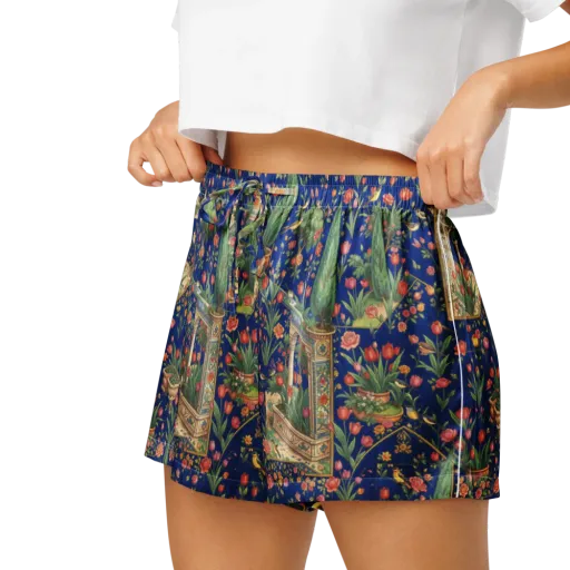 Cypress Aviary on a Women's Pajama Shorts