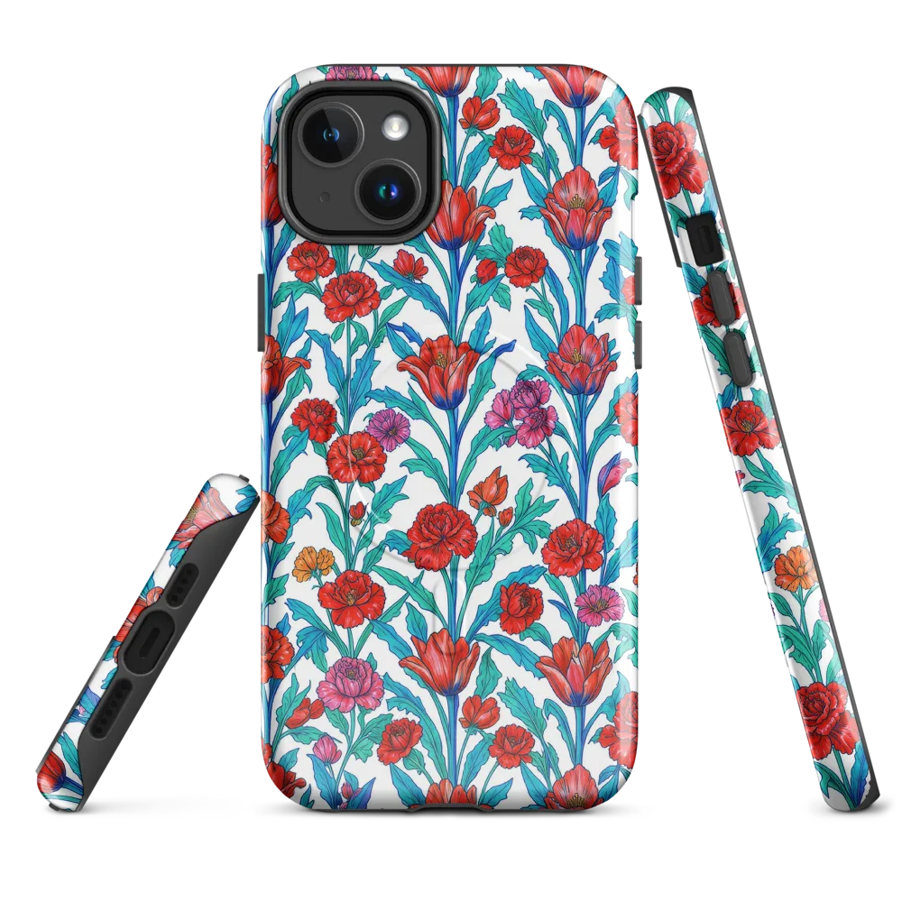Scarlet Garden on MagSafe Tough Case for iPhone® — Front
