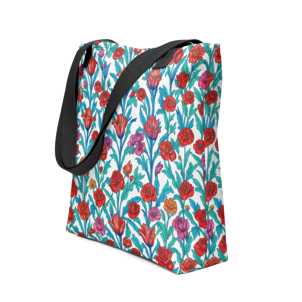 Scarlet Garden on Tote Bag — Front