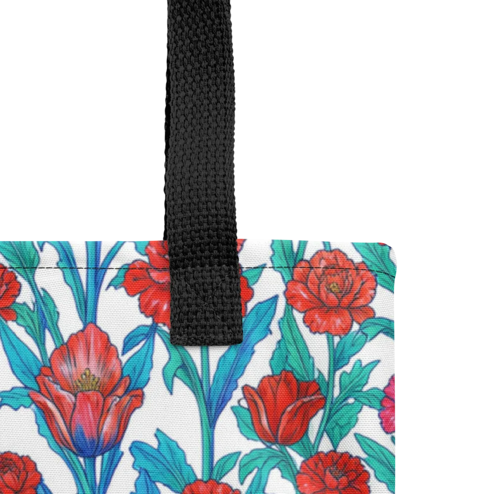 Scarlet Garden on Tote Bag — Product details